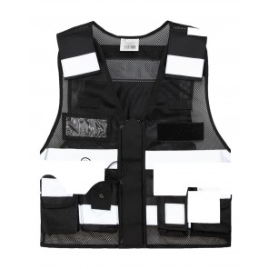 Korntex Mesh Tactical Vest „Sparta“ - Black - M/XL