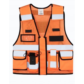 Korntex Mesh Tactical Vest „Sparta“ - Orange - M/XL