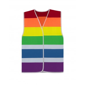 Korntex National Flag Vest "Pride" - Rainbow - 4XL/5XL