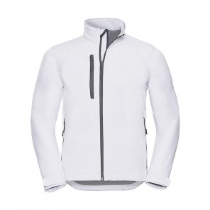 Russell Softshell Jacket - White - XS