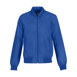 B&C Outerwear Trooper/men Jacket - Royal/Neon Orange - M