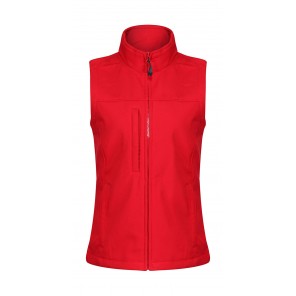 Regatta Professional Ladies' Flux Softshell Bodywarmer - Classic Red - 10(36)