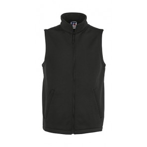 Russell Men's Smart Softshell Gilet - Black - XS