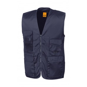 Result Work-Guard Safari Waistcoat - Midnight Navy - M
