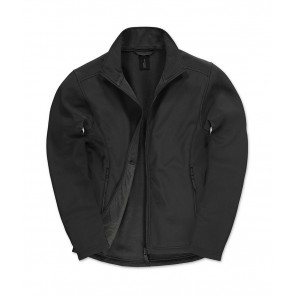 B&C Outerwear ID.701 Softshell Jacket - Black/Black - 3XL
