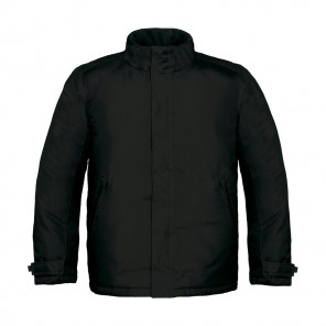 B&C Outerwear Real+/men Heavy Weight Jacket - Black - M