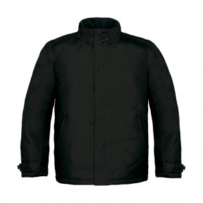 B&C Outerwear Real+/men Heavy Weight Jacket - Black - S
