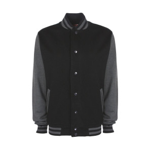 FDM Varsity Jacket - Dark Grey - L