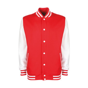 FDM Varsity Jacket - Red - S