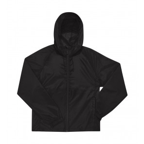 B&C Outerwear Reset Lined Windbreaker - Black - 4XL