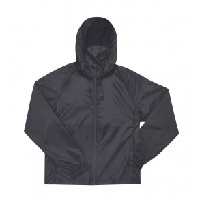 B&C Outerwear Reset Lined Windbreaker - Dark Grey - L