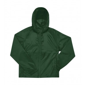 B&C Outerwear Reset Lined Windbreaker - Bottle Green - L