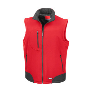 Result Softshell Bodywarmer - Red - L