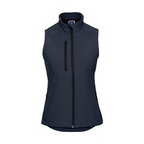 Russell Ladies' Softshell Gilet - French Navy - XL