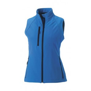 Russell Ladies Softshell Gilet Azure - Größe XL