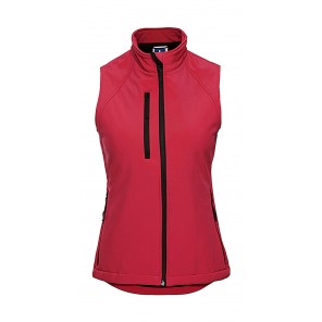 Russell Ladies' Softshell Gilet - Classic Red - XL