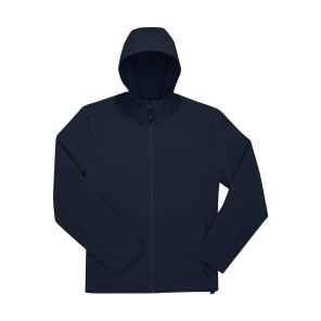 B&C Reset 3Lr Hooded Softshell - Navy Blue - 4XL