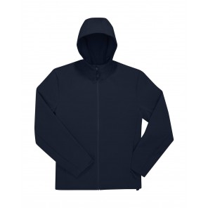 B&C Outerwear Reset 3Lr Hooded Softshell - Navy - XL