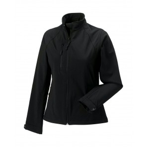 Russell Ladies' Softshell Jacket - Black - 3XL(46)