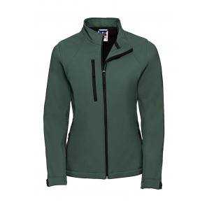 Russell Softshell Jacket - Bottle Green - XS