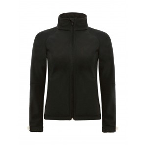 B&C Outerwear Hooded Softshell/women - Black - M