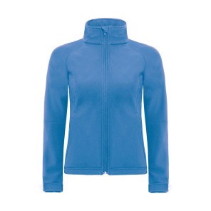 B&C Outerwear Hooded Softshell/women - Blue - S