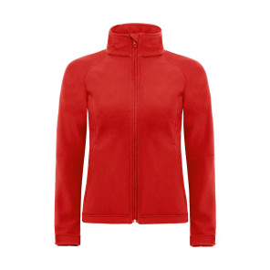 B&C Outerwear Hooded Softshell/women - Red - L