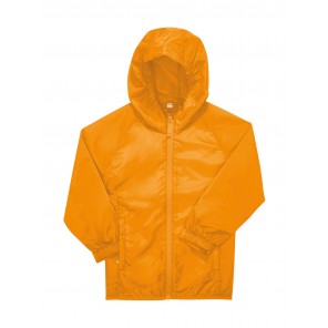 B&C Outerwear #Reset Windbreaker /kids - Meta Orange - 7/8(122/128)