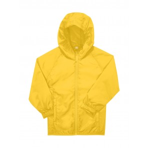 B&C Outerwear #Reset Windbreaker /kids - Pop Yellow - 7/8(122/128)