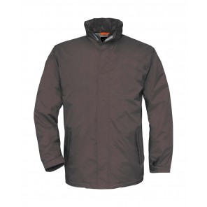 B&C Outerwear Ocean Shore Midseason Parka - Dark Grey - L