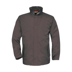 B&C Outerwear Ocean Shore Midseason Parka - Dark Grey - 2XL