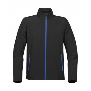 Stormtech Orbiter Softshell Jacket - Black/Azure - M