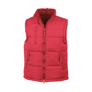 Result Windproof Bodywarmer - Red - 3XL