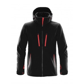 Stormtech Patrol Softshell Jacket - Black/Bright Red - L