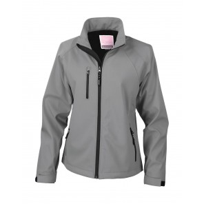 Result Ladies Base Layer Softshell - Silver Grey - S