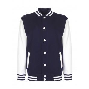 FDM Junior Varsity Jacket - Navy/White - 3-4(104)