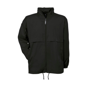 B&C Outerwear Air Windbreaker - Black - XL