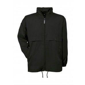 B&C Outerwear Air Windbreaker - Black - S