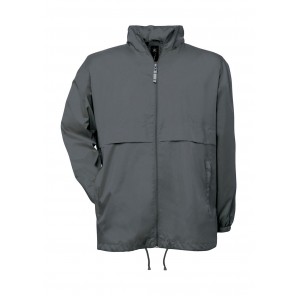 B&C Outerwear Air Windbreaker - Dark Grey - 2XL