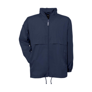 B&C Outerwear Air Windbreaker - Navy Blue - 3XL