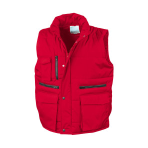 Result Work-Guard Lance Bodywarmer - Red - XL