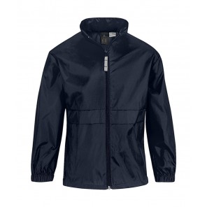 B&C Outerwear Sirocco/kids Windbreaker - Navy - 12/14(152/164)