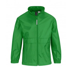 B&C Outerwear Sirocco/kids Windbreaker - Real Green - 12/14(152/164)