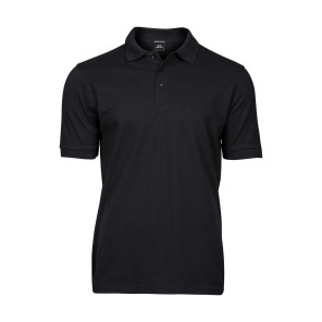 Tee Jays Luxury Stretch Polo - Black - 4XL