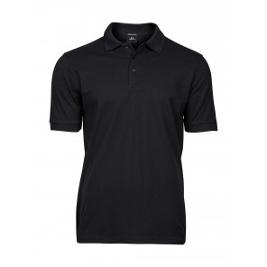 Tee Jays Luxury Stretch Polo - Black - 5XL