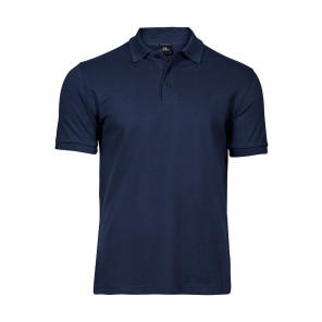 Tee Jays Luxury Stretch Polo - Navy Blue - 5XL