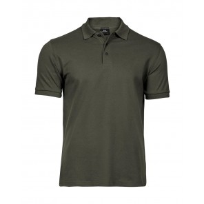 Tee Jays Luxury Stretch Polo - Deep Green - L