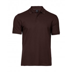 Tee Jays Luxury Stretch Polo - Chocolate - L