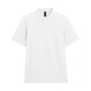 Gildan Softstyle Adult Pique Polo - White - 4XL