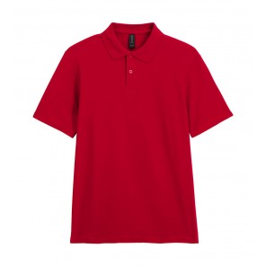 Gildan Softstyle Adult Pique Polo - Cherry Red - L